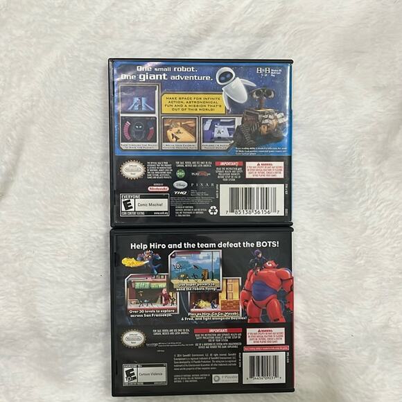 Nintendo DS games Disney Pixar Wall-E & Big Hero 6 Battle in the Bay - Picture 4 of 4